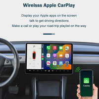 Adaptateur CarPlay sans fil pour Apple Car Play boîte sans fil Dongle pour Tesla modèle 3 modèle Y S X Waze Spotify iOS boîte magique Carplay