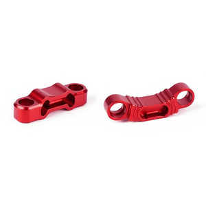 Composants en alliage d'aluminium usinés par CNC, développés et fabriqués indépendamment, applicables au triple collier de serrage - Product Image 2
