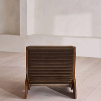 Fauteuil Chesterfield moderne de couleur personnalisée, pieds en bois massif, revêtement en tissu, canapé une place pour usage intérieur, appartements, hôtels