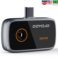Caméra thermique GW340 pour iPhone et téléphone Android, caméra thermique infrarouge pour inspection et réparation, caméra thermographique