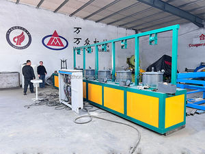 Hebei's Automatische Frequenzgesteuerte Metalldrahtziehmaschine mit 15KW Leistung für die Produktion von Nägeln und Baugittern - Product Image 2