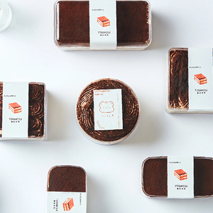 Tùy Chỉnh Chất Lượng Cao Và Kích Thước Lớn Cấp Thực Phẩm Nhựa Trong Suốt Biscuit Hộp, Bánh Ngọt Và Món Tráng Miệng Tiramisu Hộp - Product Image 1