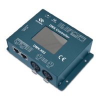 DMX-X03 DMX Mimari Aydınlatma için Canlı ve Bağımsız Kontrol Cihazı