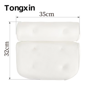 Oreillers de <span class=keywords><strong>bain</strong></span> anti-moisissure modernes sur mesure de qualité supérieure <span class=keywords><strong>Coussin</strong></span> d'appui-tête en maille 3D pour baignoire - Product Image 2