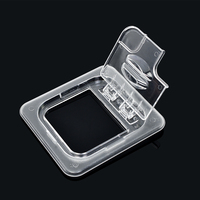 Couvercle transparent Oulu PC GN pour bac alimentaire, couvercle Gastronorm standard multi-tailles 1/1 1/2 1/3 1/6 1/9, usage commercial pour cuisine et buffet