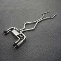 Système d'échappement Catback électrique en acier inoxydable 304 pour BMW F86 X6M 4.4T V8 2014-2018 – Échappement Performance – Vente en gros