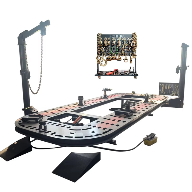 CE Certified Auto Body Repair Equipment O Liner Car Frame & Bench Chassis Straightener Pulling Machine for Shop Use
