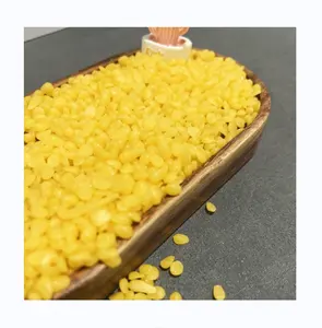 무료 샘플 천연 유기농 밀랍 화장품 학년 원시 노란색 밀랍 만들기