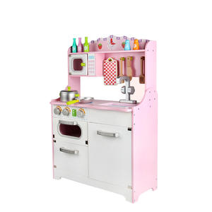 Ensemble de jouets de cuisine en bois pour enfants, spatule de 14,5 cm, poêle à frire de 19,5 cm avec couvercle et planche à découper - Product Image 2