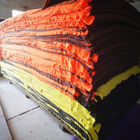 Spor giyim için 2mm 3mm neopren laminat sarı Polyester kumaş