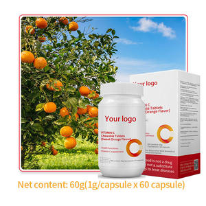 ยาเม็ดวิตามินซี1000มก. เหมาะที่สุดสำหรับผู้ใหญ่ที่ปลอดภัยสำหรับหญิงตั้งครรภ์ยาเม็ดเพื่อผิวขาวรสส้ม - Product Image 2