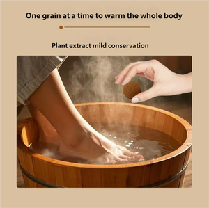 Bolas de Baño de Hierbas Naturales para Pies, Desbloquean los Meridianos, Cuidado de la Piel de los Pies, Bomba de Baño para Pedicura, Promueve la Circulación Sanguínea - Product Image 2