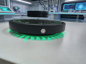 Base de Exhibición Magnética Levitante HCNT con Rotación de 360 Grados, Luz de Colores, Exhibición Flotante para Modelos y Juguetes, Soporta 300G-350G - Product Image 3