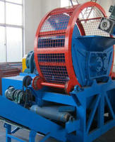 Machine de fabrication de tuiles en caoutchouc recyclé à haute capacité de production à partir de pneus