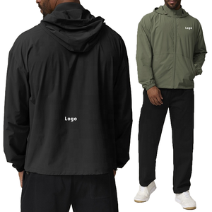 Chaqueta Deportiva para Hombre, Otoño, Ecológica, con Cremallera Completa, para Correr, Antiarrugas, Protector Solar, Impermeable, para Senderismo, Viajes, Golf - Product Image 4