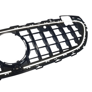 กระจังหน้า Mercedes-Benz C-Class W206 LED รุ่นปี 2022-2025 สไตล์ GT แบบมีไฟ  อะไหล่เปลี่ยนกระจังหน้า วัสดุ ABS - Product Image 5