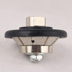 Ruedas de perfil de diamante con perfil de mano de diamante soldado al vacío biselado <span class=keywords><strong>Hollywood</strong></span> E-Series para amoladora angular - Product Image 4