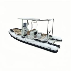 Embarcación <span class=keywords><strong>de</strong></span> Aluminio <span class=keywords><strong>de</strong></span> 580 cm <span class=keywords><strong>de</strong></span> Alto Rendimiento y Bajo Costo con Diseño Aprobado por la CE, Ideal para Pesca Recreativa - Product Image 6