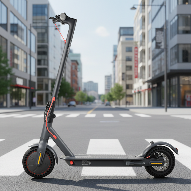 2025 Hot-selling 350W Waterproof Foldable E-Scooter for Adults 25km/h 10.4Ah Battery 8.5 Inch Solid Tire Disc Brake with App