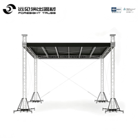 Truss de escenario 290*290mm/400*400mm/530*530mm/7652 Truss de aluminio a la venta utilizado para actuaciones en eventos