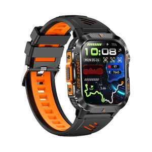 Montre connectée GPS HT36 avec lampe torche, étanche 3ATM, pour hommes, avec écran HD de 2,01 pouces, appels Bluetooth, surveillance de la santé, montre de sport - Product Image 5