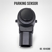 Capteur d'aide au stationnement pour pare-chocs de voiture avec face ronde et clips latéraux, prise de connexion directe pour Tesla Model S