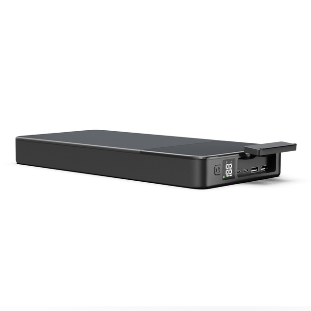 100000mAh Outdoor Laptop Power Bank 65W PD Quick Charge Battery Station with LED Screen for Camping Remote Video Editing