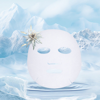 Masque de lyophilisation en gaze d'edelweiss Superfine pour le visage Masque en feuille sèche hydratante