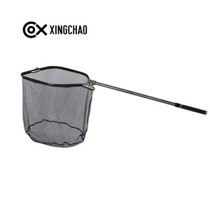 Nouvel Arrivage : Épuisette <span class=keywords><strong>de</strong></span> Pêche Pliante en Alliage d'Aluminium, Utilisation à Une Main, pour l'Extérieur - Product Image 4