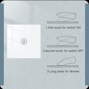 ZigBee/WIFI 조명 조광기 스위치 밝기 무선 제어 스마트 라이프/투야 APP 조명 모드 알렉사 구글 보이스 1/2/3 갱 EU - Product Image 2