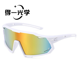 De Yi <b>Optics</b> Sports Sunglasses Polarized UV400 Black Frame PC Lens Cycling Running Outdoor Protection - Product Image 5