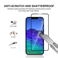 Protecteur d'écran en verre trempé pour téléphone portable pour iPhone 11 12 13 14 Protecteur d'écran