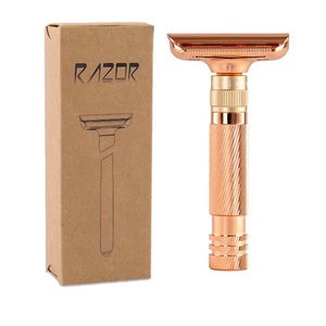 Welink Private Label Wholesale Black Silver Gold 8-graded Men's Adjustable <strong>Double</strong> <strong>Edge</strong> Safety <strong>Razor</strong> for Personal Care - Product Image 3