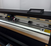 Plotter de Corte de Vinilo y Papel con Pantalla Táctil de 65'' GF-1661SFT, Motor Servo, Corte Automático de Contorno y Cámara