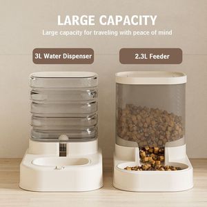 2025 chat nouveau Transparent unique distributeur d'eau potable prix de gros chat et chien automatique eau potable artefact d'alimentation