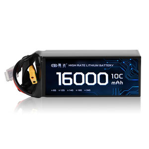 Batería Lipo de alta potencia para Dron de 14,8 V y 100c, paquete de baterías de iones de litio de 16000mAh, batería recargable para Dron agrícola - Product Image 4