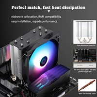 Thermalright Assassin X120 Refined SE ARGB CPU Air Cooler 4 Tubos de calor Disipador de calor Tecnología AGHP para caja