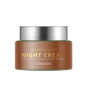 KORMESIC OEM private label skin renewing night cream organic skin care deep whitening face care cream facial beauty face cream