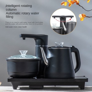 Bouilloire Électrique Sans Fil Pliable en Acier Inoxydable 1,8 L 1800 W avec Contrôle Numérique, Arrêt Automatique et Protection Anti-Ébullition à Sec pour Usage Domestique - Product Image 4