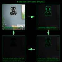 2022 Relojes de Pared luminosos inusuales Hello Cat Reloj de madera Sala de estar Cocina Hogar Reloj de mesa electrónico Reloj Pared wanduhr