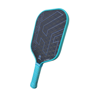Paddle Pickleball 16mm Thermoformage OEM Kevlar Hybrid ShockBridge – Planéité Garantie Bleu Noir - Product Image 2
