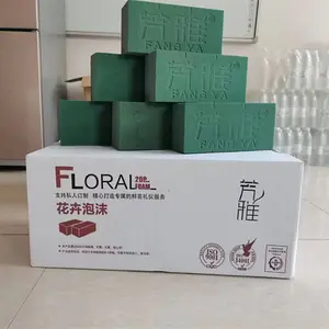 phenolic resin wet floristry floral green foam for flowers factory China