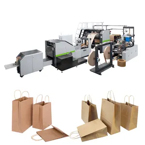 ROKIN BRAND weit verbreitete Kraft Backen Toastbrot voll automatische Papiertüten Einkaufstasche Herstellung Maschine