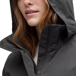 Vestes de sport décontractées pour femmes, très vendues, personnalisables, coupe-vent écologique, décoration à rayures, prix bas, rembourrage en coton, nylon - Product Image 2