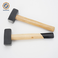 Marteau de démolition 2LB/4LB/6LB avec manche en bois, tête en acier forgé pour la maçonnerie et la démolition