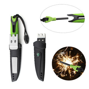 سكين مطوي بمقبض PP + TPR رائج المبيع دمج بين الأسلوب والدقة سكين صيد مع بوصلة وشفرة - Product Image 5