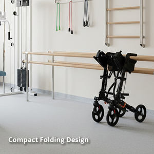 Alat Bantu Jalan (Rollator) untuk Pusat Terapi Fisik, Ringan, Dapat Dilipat, Alat Bantu Mobilitas untuk Kenyamanan dan Kemudahan Penggunaan Pasien - Product Image 2