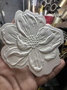 Tarjeta de Felicitación de Boda con Impresión de Vainilla Premium, Diseño Floral Personalizado con Corte Láser, Papel de Arte Grueso, Impresión Digital en Relieve, Logotipo Personalizado - Product Image 1
