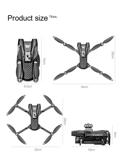 V2B RC Drone Custom Optical Flow Localization Foldable GPS RC Drone Long Range 5G WiFi Follow Me Mini Aerial Photography for Kid