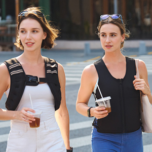 Gilet da Allenamento Regolabile per Donne con <span class=keywords><strong>Pesi</strong></span> Rimovibili per Perdita di Peso - Product Image 3